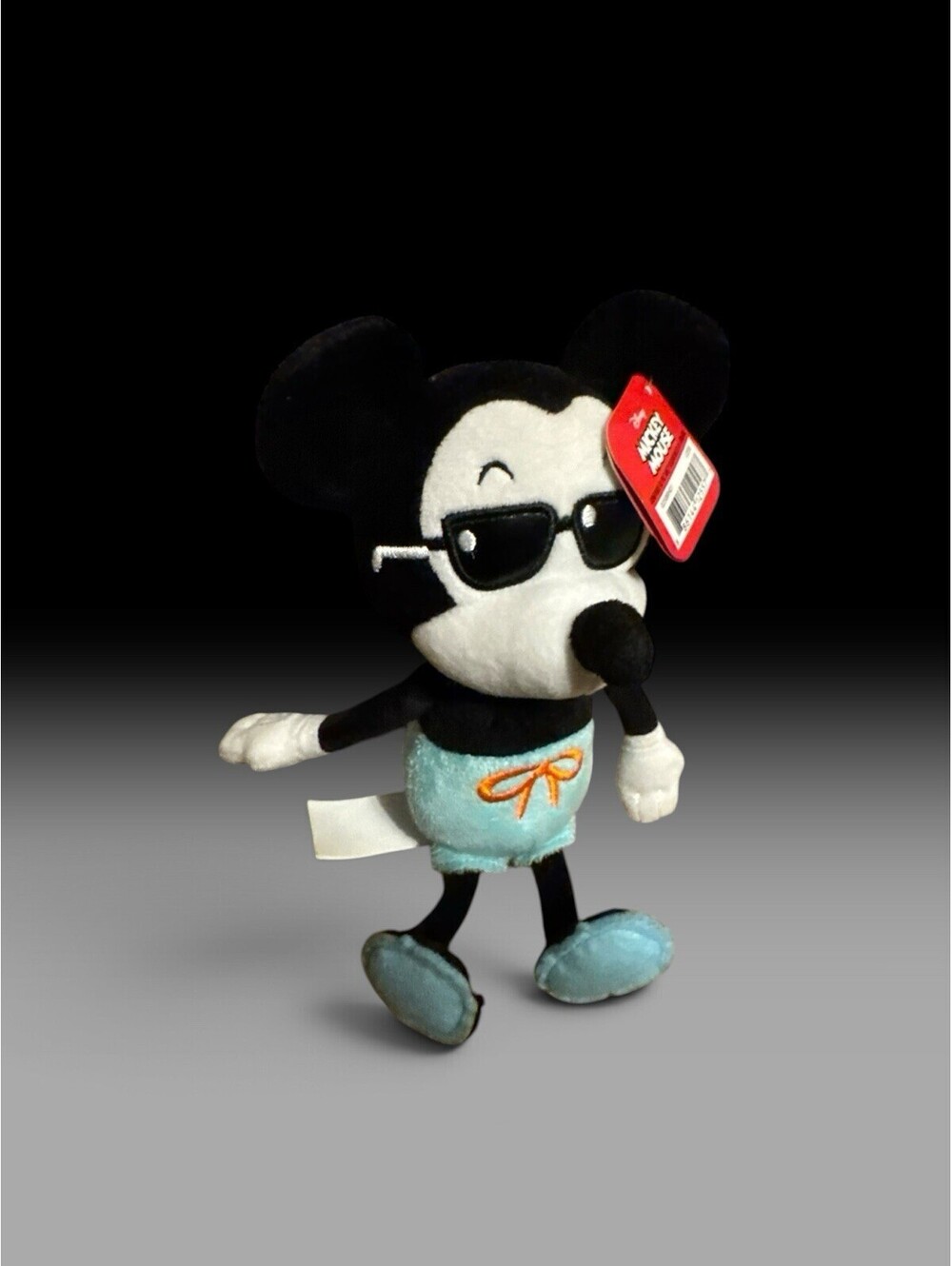 Disney Summer Mickey Mouse Beach Plush with Sunglasses and Sandals